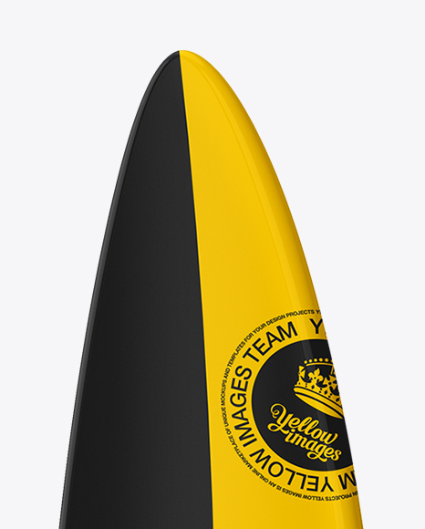 Surfboard Mockup - Halfside View
