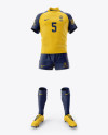 Men’s Full Rugby Kit HQ Mockup - Front View