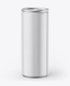 Metallic Drink Can w/ Glossy Finish Mockup