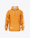 Melange Hoodie Mockup - Front View