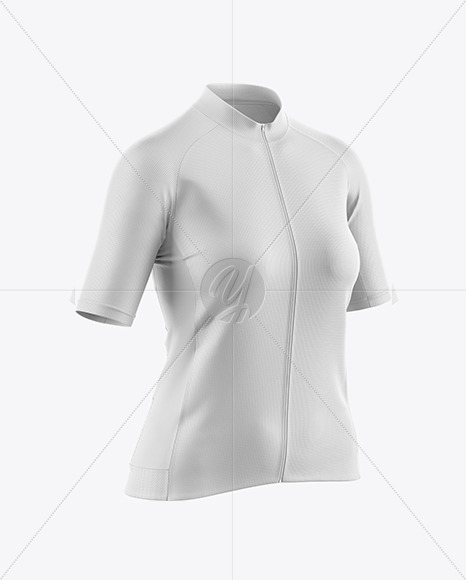 Women's Cycling Jersey Mockup