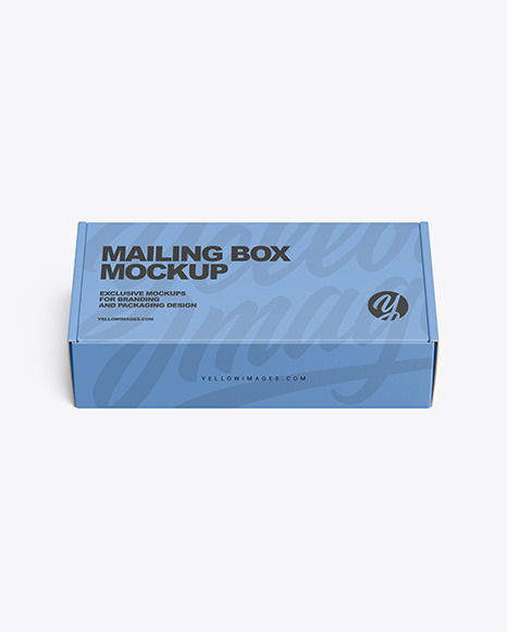 Paper Box Mockup