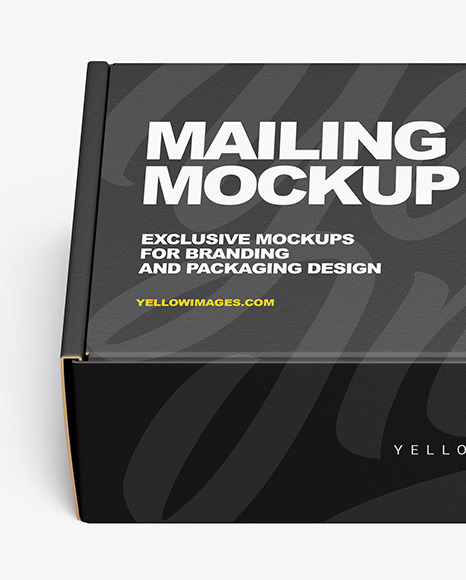 Paper Box Mockup