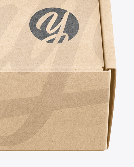 Kraft Paper Box Mockup