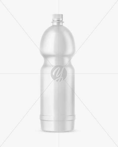 PET Glossy Bottle Mockup
