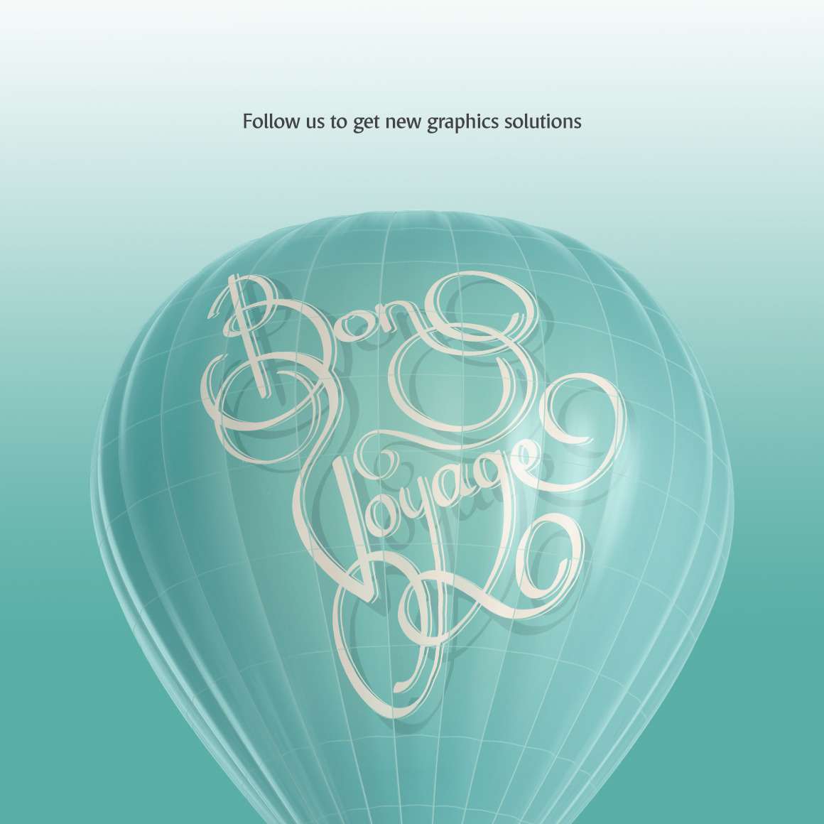 Hot Air Balloon Mockup Hot Air Balloon Mockup