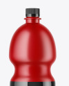 PET Matte Bottle Mockup