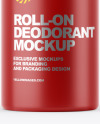 Opened Roll-on Deodorant Mockup