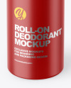 Closed Roll-on Deodorant Mockup