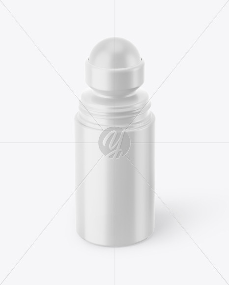 Opened Roll-on Deodorant Mockup