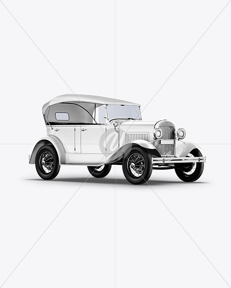 Vintage Car Mockup