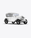 Vintage Car Mockup