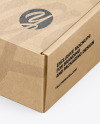 Kraft Paper Box Mockup