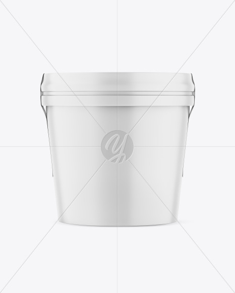 Matte Ice Cream Cup Mockup