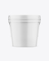 Matte Ice Cream Cup Mockup