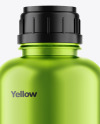 Metallic Bottle Mockup