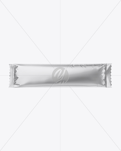 Metallic Stick Sachet Mockup