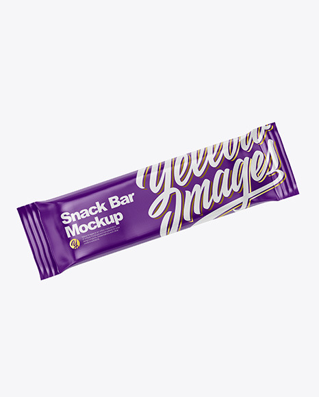 Matte Snack Bar Mockup