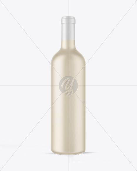 Ceramic Wine Bottle Mockup