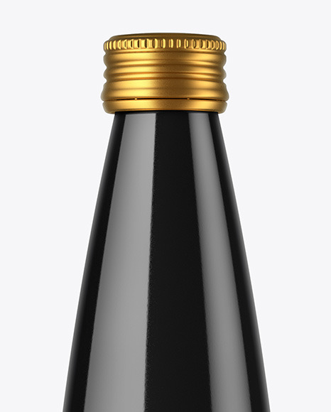 Glossy Ceramic Bottle Mockup