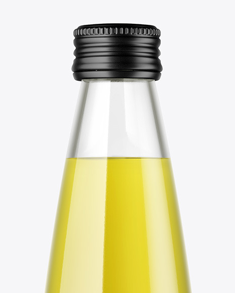 Clear Glass Drink Bottle Mockup Clear Glass Drink Bottle Mockup