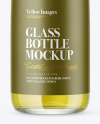 Clear Glass Drink Bottle Mockup Clear Glass Drink Bottle Mockup