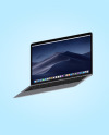 Space Gray MacBook Air Mockup