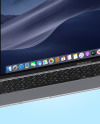 Space Gray MacBook Air Mockup