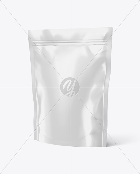 Glossy Stand-Up Pouch Mockup