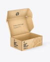 Kraft Box Mockup Kraft Box Mockup