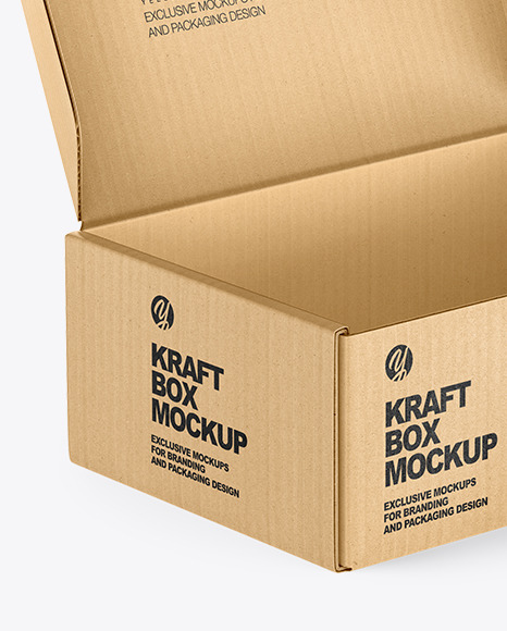 Kraft Box Mockup Kraft Box Mockup