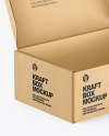 Kraft Box Mockup Kraft Box Mockup