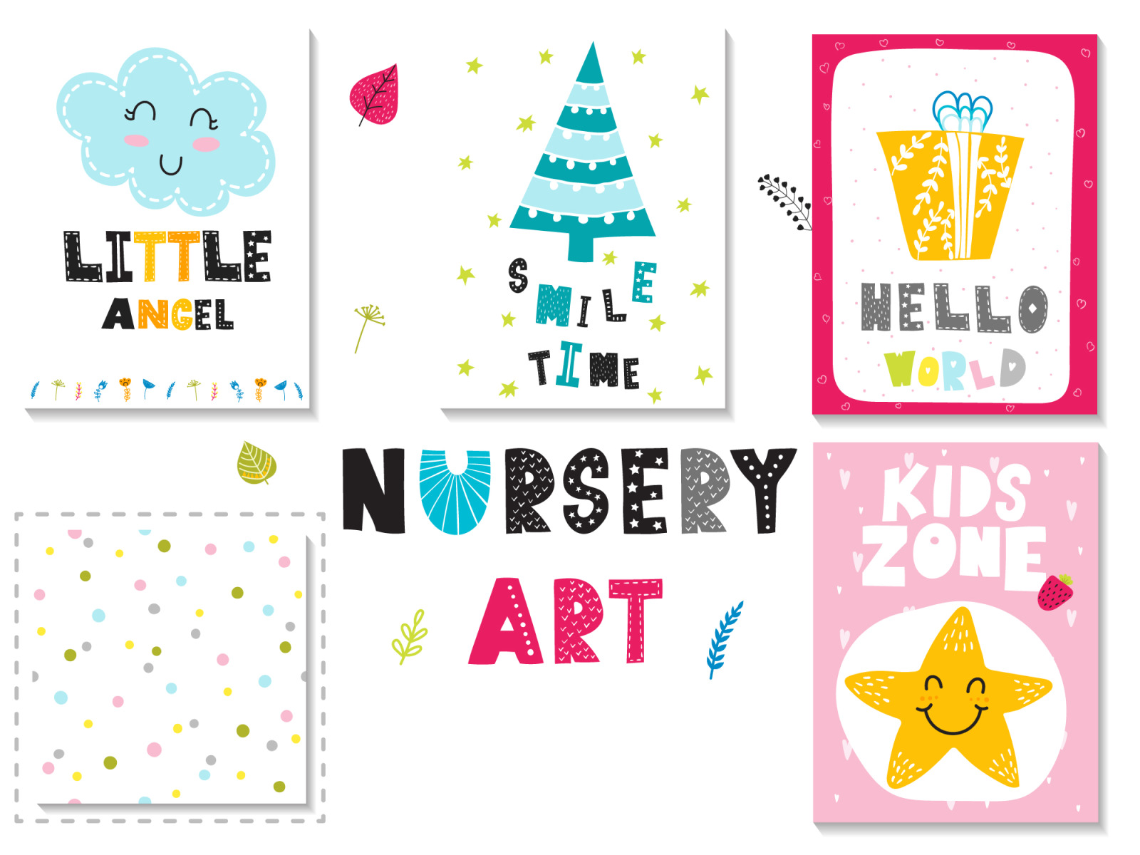 Big set of scandinavian cute bears. Сreative collection for your design Big set of scandinavian cute bears. Сreative collection for your design