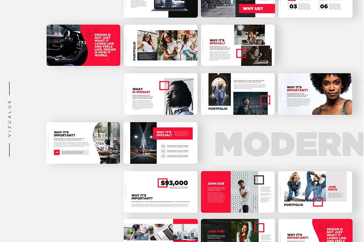 Monas Powerpoint Template