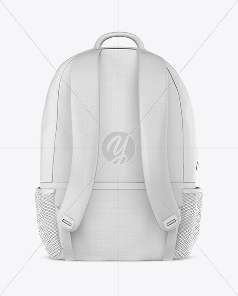 Backpack Mockup - Back View