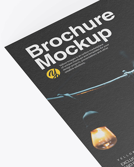 Textured Brochure Mockup