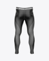 Men's Leggings Mockup - Back View