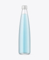 Frosted Glass Drink Bottle Mockup