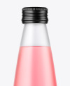 Frosted Glass Drink Bottle Mockup