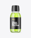 Clear Glass Bottle Mockup Clear Glass Bottle Mockup