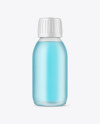 Frosted Glass Bottle Mockup