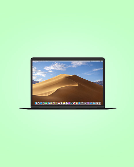 Clay Macbook Air Mockup