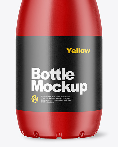 Matte Bottle Mockup