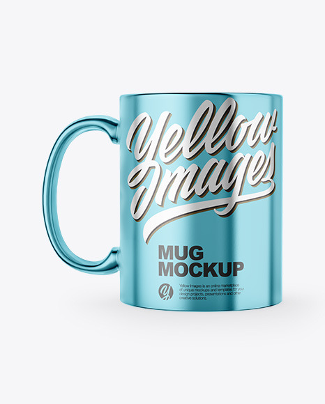 Metal Mug Mockup