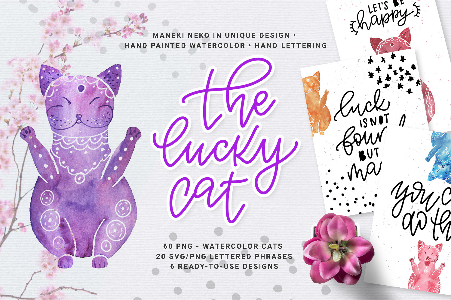 The Lucky Cat collection The Lucky Cat collection