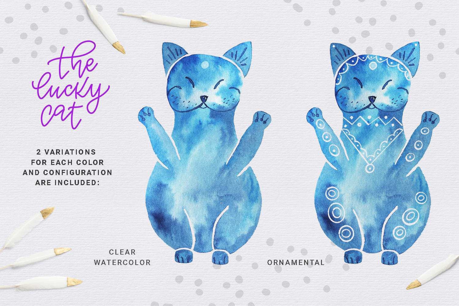 The Lucky Cat collection The Lucky Cat collection