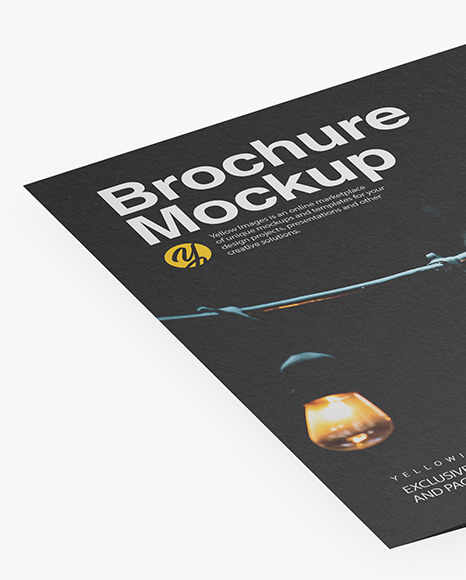 Textured Brochure Mockup