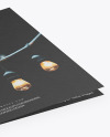 Textured Brochure Mockup