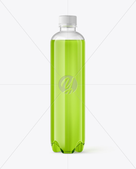 Plastic Drink Bottle Mockup