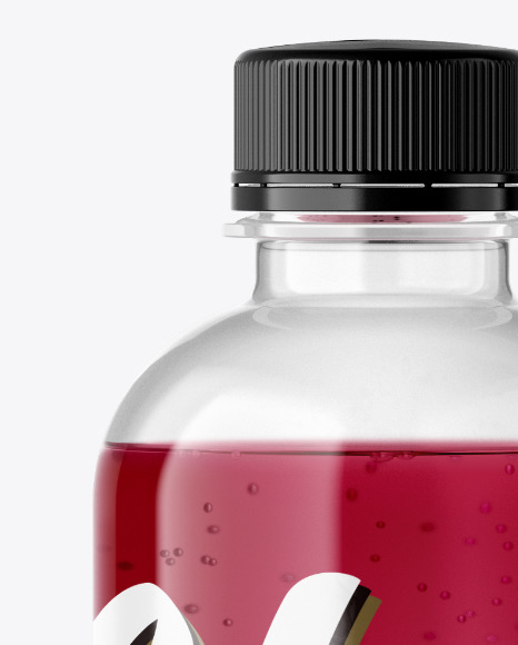 Plastic Drink Bottle Mockup